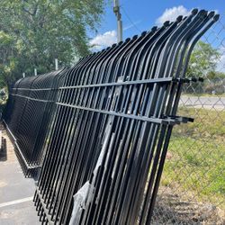 Fence Galvanized Powder Coated 