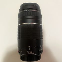 Canon 75-300mm lens