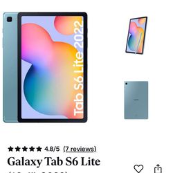 Samsung Galaxy Tablet s6 Lite (64GB)10.4 HD TouchSceen