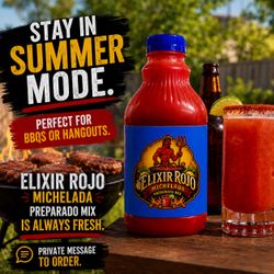 Michelada preparado mix