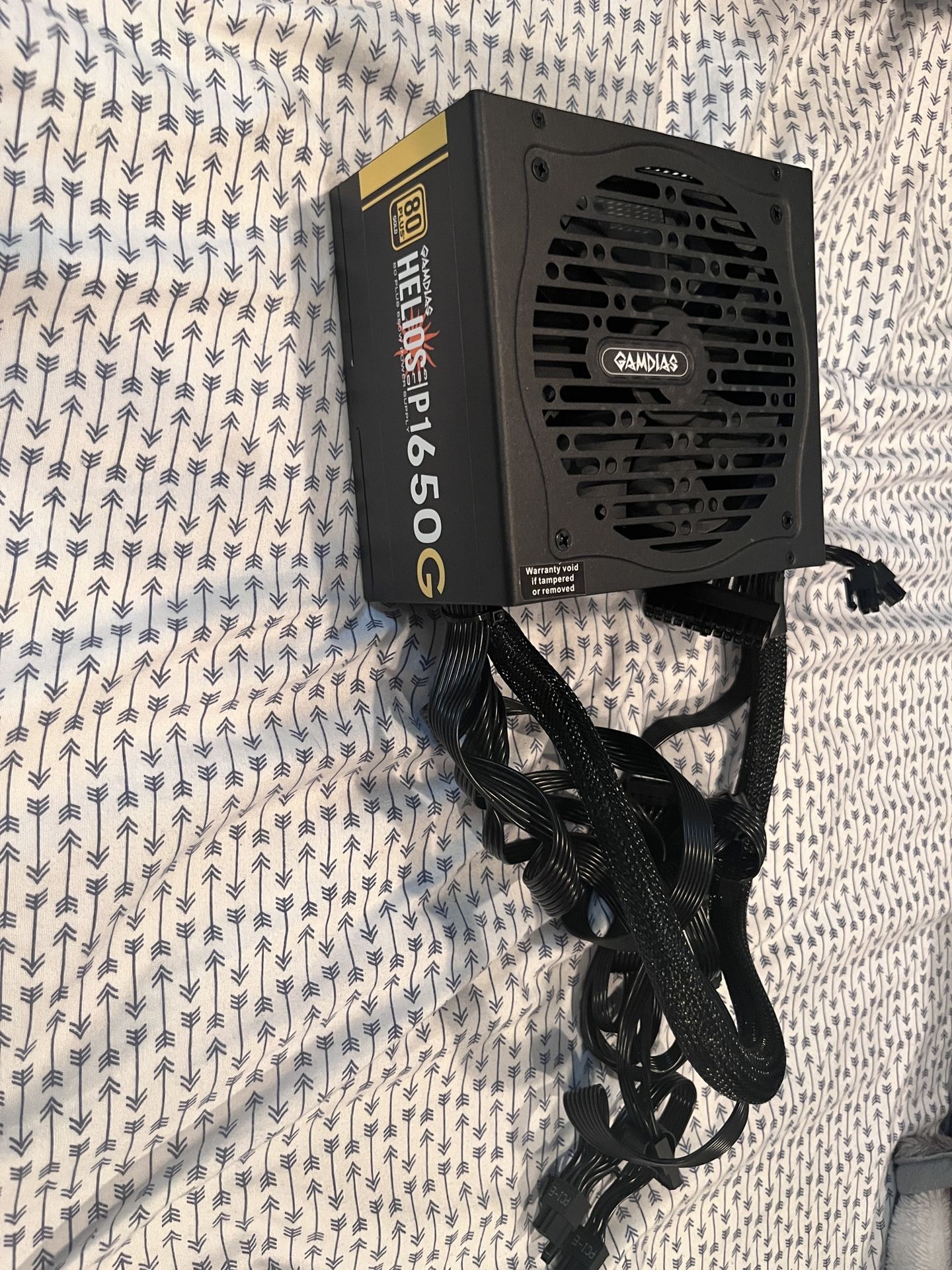Gamdias Helios P1 650W 80 plus Gold Power Supply