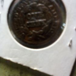 Why Should The Farmer Two Large Cents 1847 Fantastic Condition