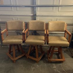 (3) Bar stools