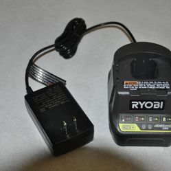 Ryobi One P118B 18V Lithium Ion Battery Charger Tested & Working