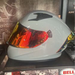 New Grey Dot Motorcycle Helmet $150