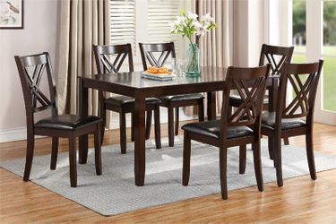7 Piece Dining Set – Espresso Color
