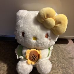 hello kitty sunflower plushie