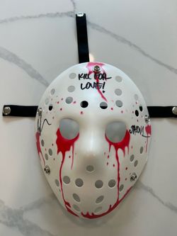 Ari Lehman Autographed Friday The 13th Jason Vorhees Mask (BAS Cert.)