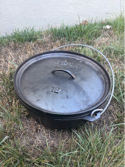 Cast Iron Dutch Oven Lodge 12