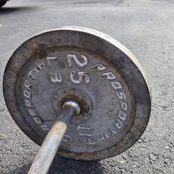 ProSport Curl Bar And 50#