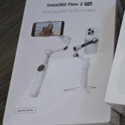 BRAND NEW Insta360 Flow 2 Pro Handheld Gimbal White