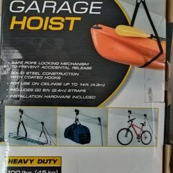 Garage Hoist With Brackets