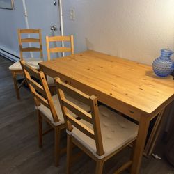 Table and Chairs