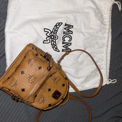 MCM mini backpack 