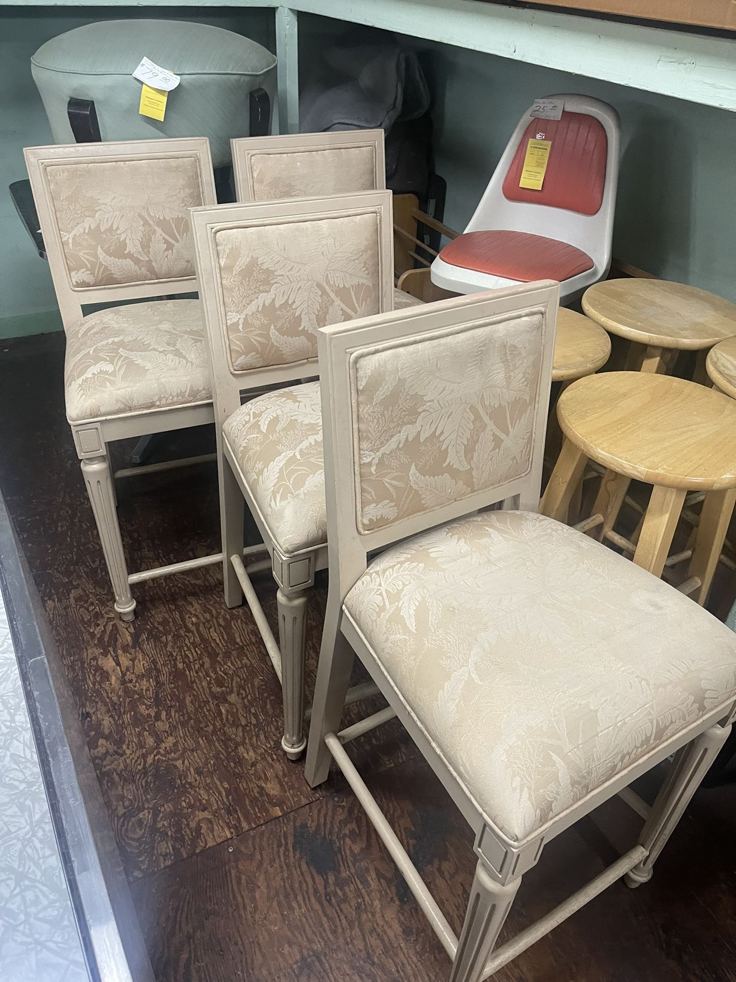 Set Of Four Barstools