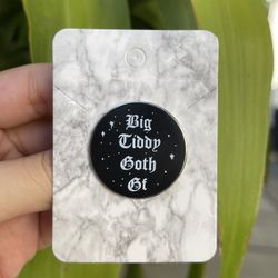 Big Tiddy Goth Gf Pin