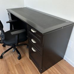 Desk And Office Chair