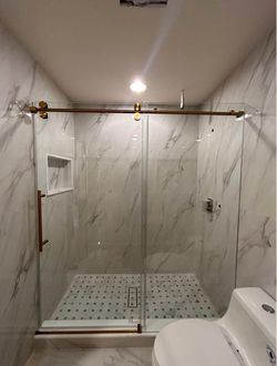 Factory Special Frameless Tempered Glass Shower Door