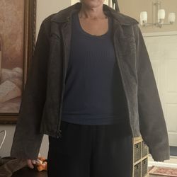 GUESS Genuine Leather Jacket