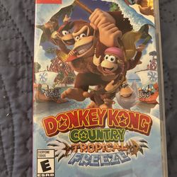 Nintendo switch- donkey kong country
