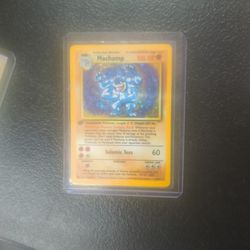 Pokemon Machamp First Edition 