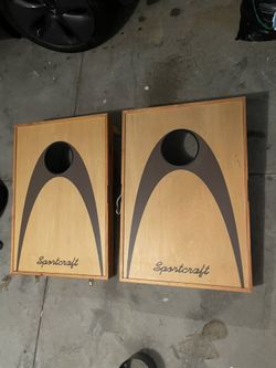 Foldable Cornhole Set