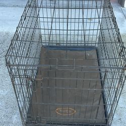 Large Dog Kennel With Mud Flat Pad