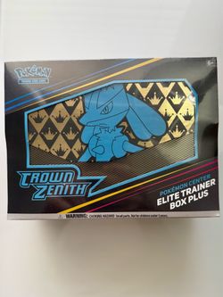 Pokemon center crown zenith etb