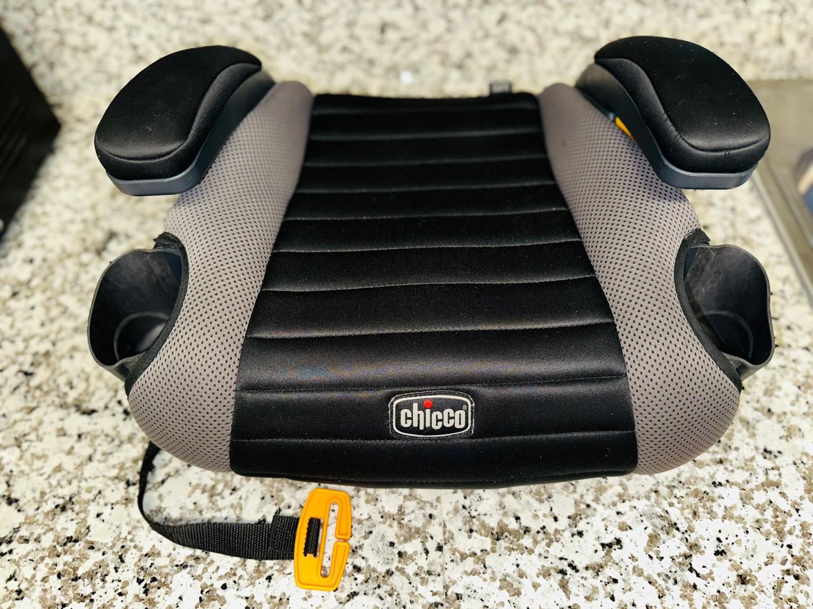 Chicco GoFit Cleartex Backless Booster Car Seat