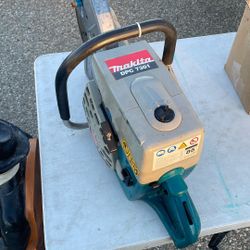 2 Stroke Makita Concrete With Water Lines 