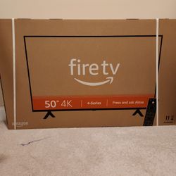 Unopened New TV 50" 4K UHD smart TV

