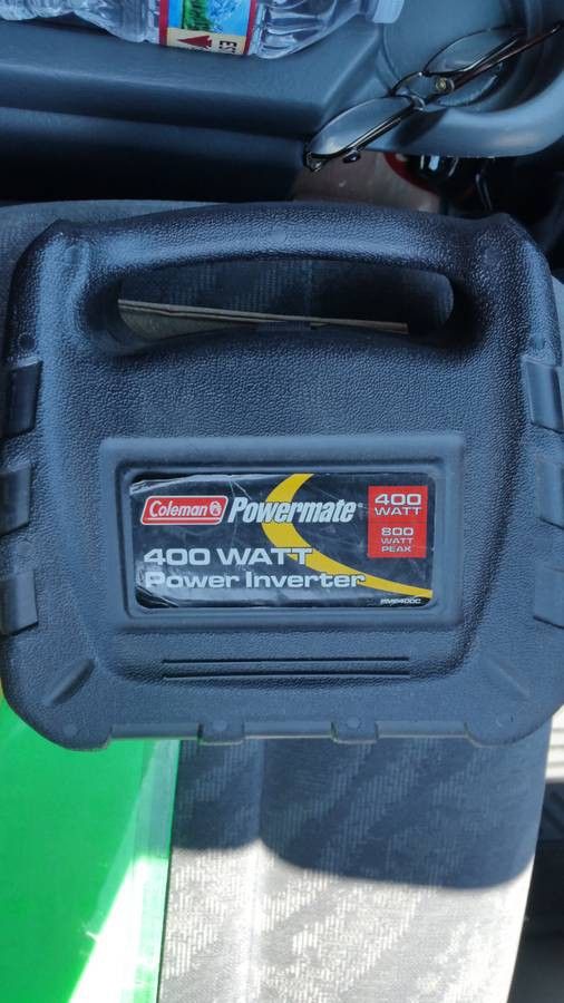 Coleman Powermate 400 Watt Power Inverter with Case. Model PMP400