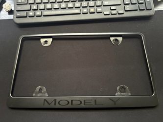 Tesla Model Y License Plate Frame