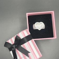 925 Silver Heart Ring 