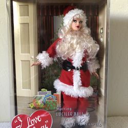 I Love Lucy Christmas Barbie  Doll