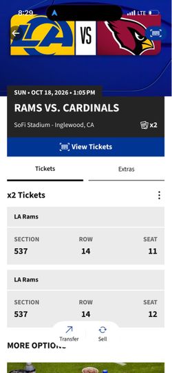 Rams vs Cardinals