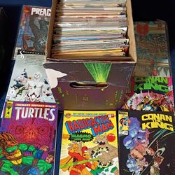 Comic Books Lot Short Box