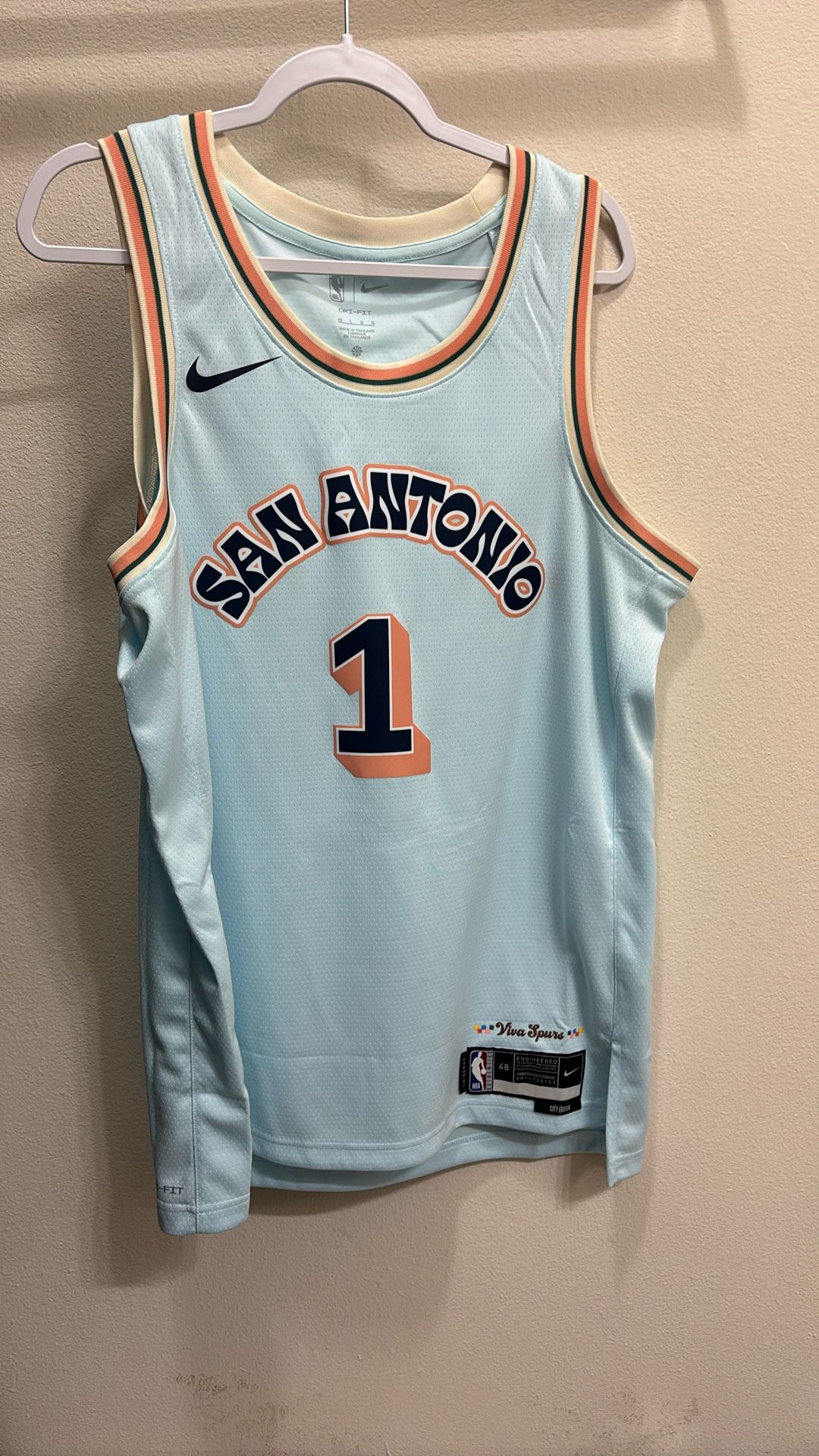 Spurs Victor Webanyama Jersey City Edition