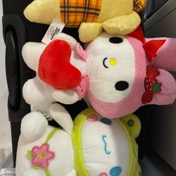 Hello Kitty Plushies 