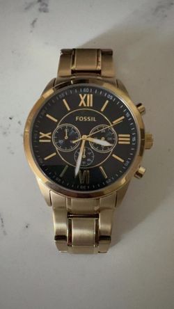 Fossil Gold Watch