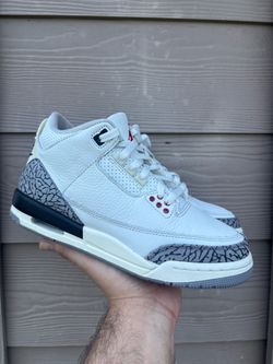 Jordan 3 White Cement sz 6.5y