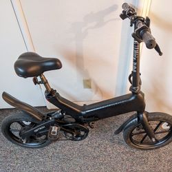 Jetson HAZE electric Bicycle 15.5mph Removable Battery Foldable 