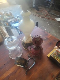 Vintage Oil Lamps