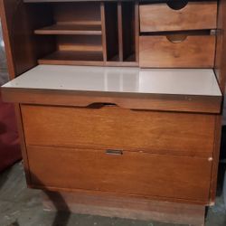 Vintage Roll Top Desk