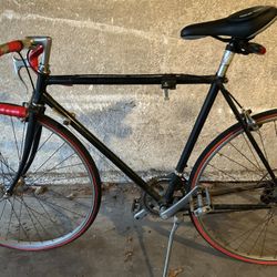 1989 Fuji Arcadia 10-speed bike- Black Road Bike -Used