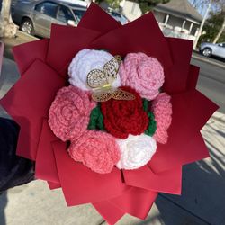 Crocheted Roses❤️❤️