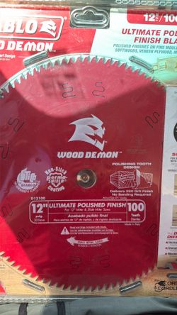DIABLO WOOD DEMON SAW BLADE 12in