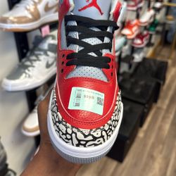 Air Jordan Retro 3 Size 8.  8.5. 9.5 