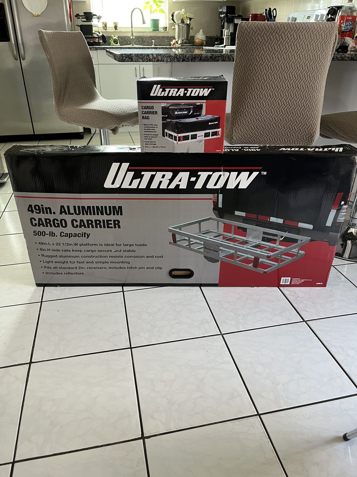 To put on a truck, look at the photos and see the details and measurements. It is new, unused, with its cover to protect your load.