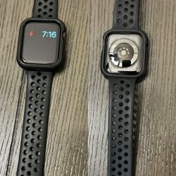 Apple Watch Series 5 (GPS + Cellular, 44MM) - Space Gray Aluminum Case with Black Sport Band 